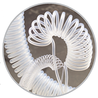 Coiltef™ Coiled Fluorinated Ethylene Propylene (FEP) Tubing