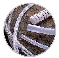 Contef™ Convoluted Polytetrafluoroethylene (PTFE) Tubing