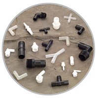 Thermobarb® Plastic Barbed Fittings and Hose Nipples