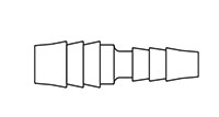 Thermobarb® Plastic Reducer Connector Fittings