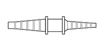 Thermobarb® Plastic Food and Drug Administration (FDA) Polypropylene (PP) Reducer Connector Fittings