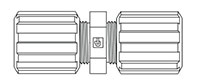 Pureloc® Perfluoroalkoxy Alkanes (PFA) Compression Connector Unions