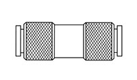 Newloc® Brass Push-To-Connect Connector Unions