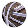 Contef™ Convoluted Polytetrafluoroethylene (PTFE) Tubing