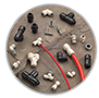 Newloc® Acetal Plastic Push-To-Connect Fittings
