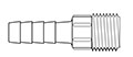 Thermobarb® Plastic Glass Fiber Reinforced Nipple Fittings
