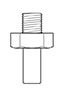 Newloc® Acetal Fraction Plastic Push-To-Connect Male Stem Adapter Fittings
