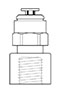 Newloc® Acetal Fraction Plastic Push-To-Connect Female Adapter Fittings