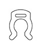 Newloc® Acetal Plastic Push-To-Connect Collet Retainer Clips