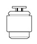 Newloc® Acetal Plastic Push-To-Connect End Stops