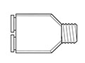 Newloc® Brass Push-To-Connect Male "Y" Adapter Fittings