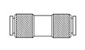 Newloc® Brass Push-To-Connect Connector Unions